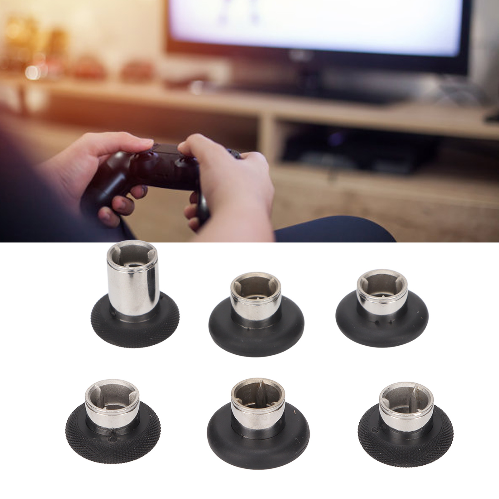 Microsoft Controller Elite Series 2 - 6pcs Metal Replacement Joysticks Grip Swap