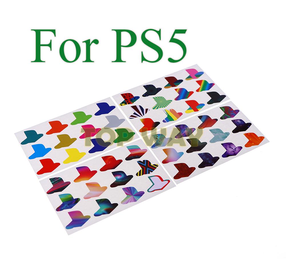Gaming Console Controller - 12pcs/Lot Colorful Lo go Skin Sticker