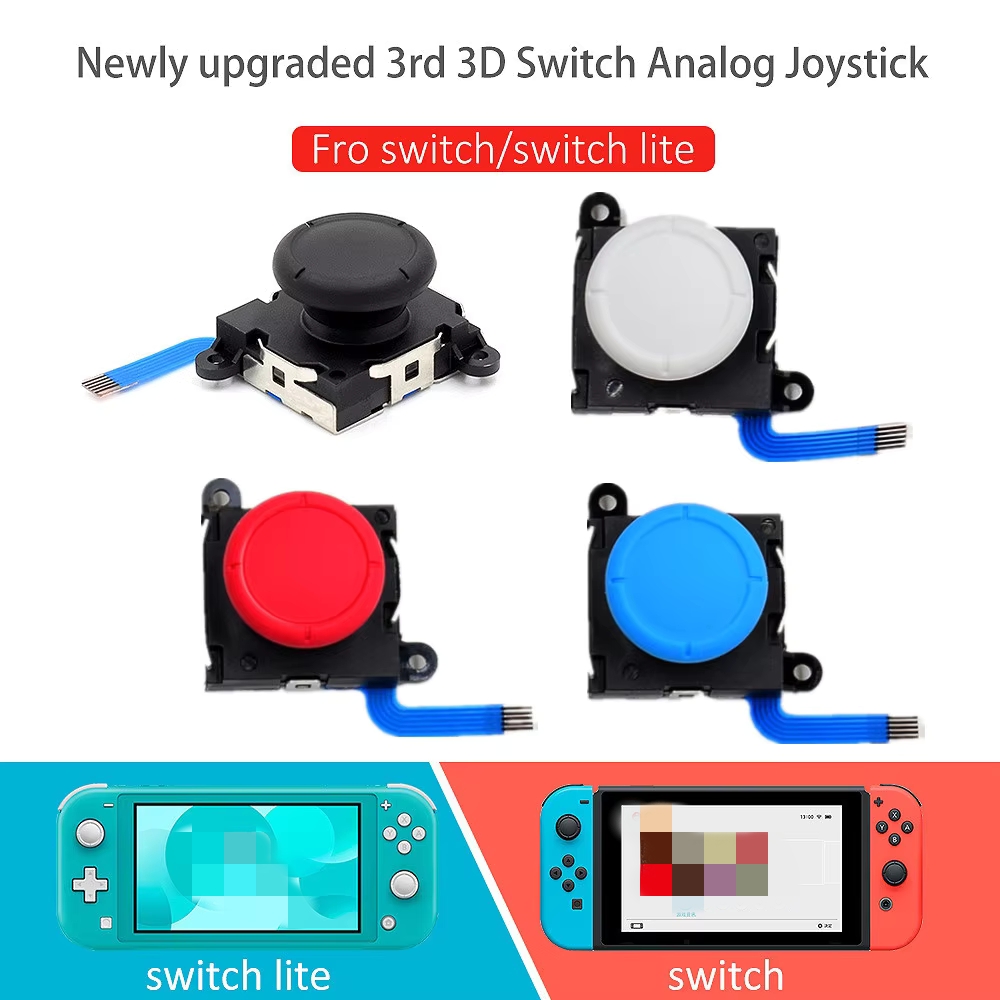 Gaming Console Controller - 1pc 3D Analog Sensor Stick Joystick
