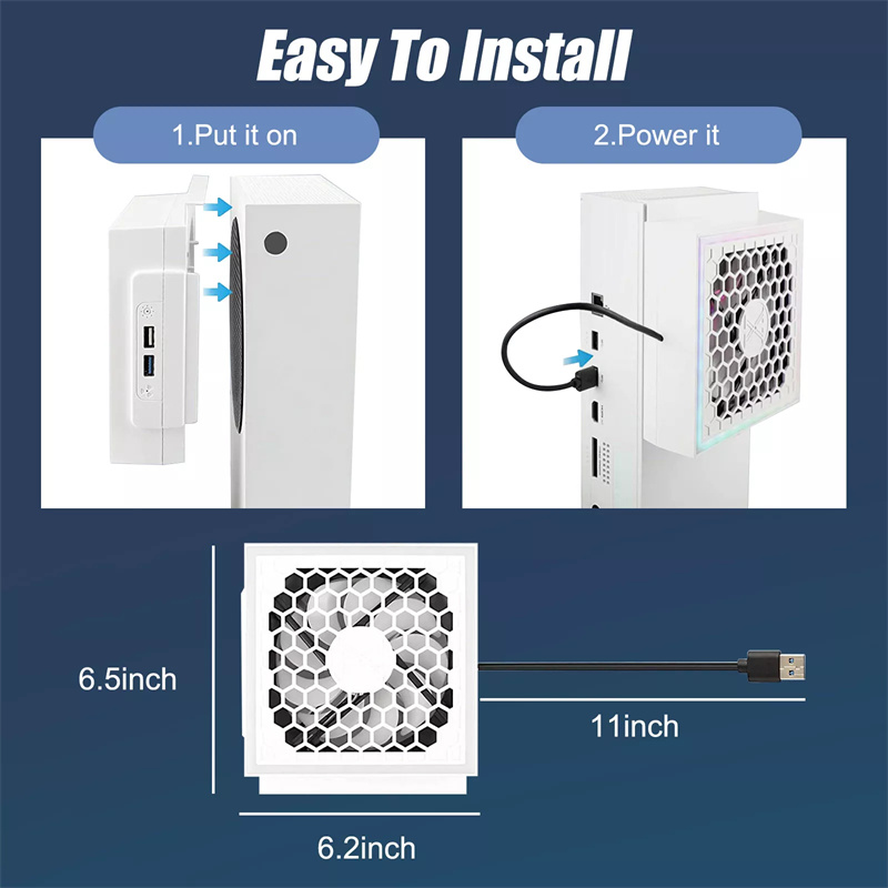 LED Cooling Fan Atmosphere Lig - огляд і ціна Gaming Console Xbox Series S
