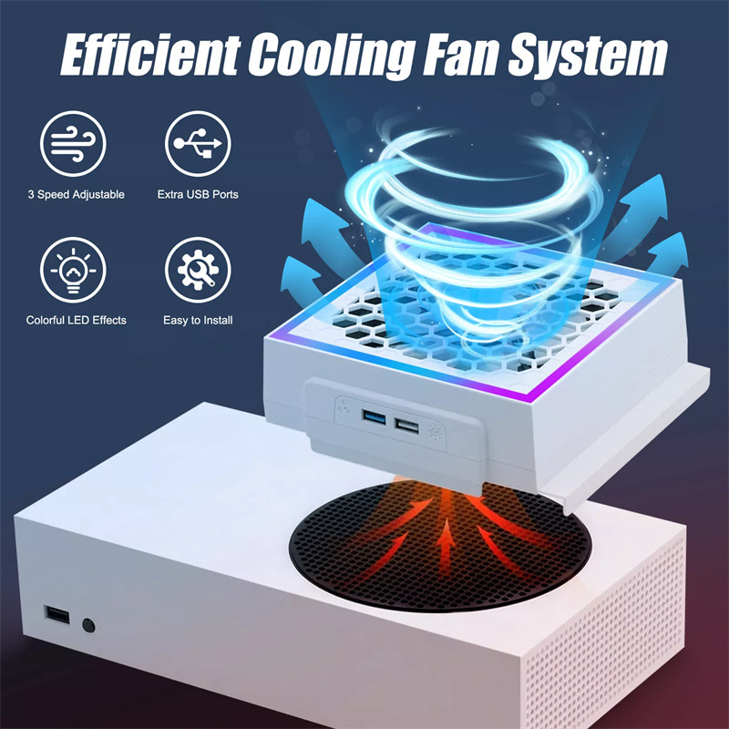 LED Cooling Fan Atmosphere Lig - огляд і ціна Gaming Console Xbox Series S