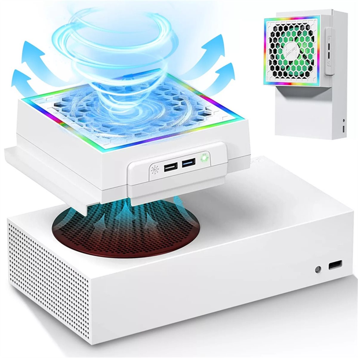 [ABJZ] LED Cooling Fan Atmosph - огляд і ціна Gaming Console Xbox Series S
