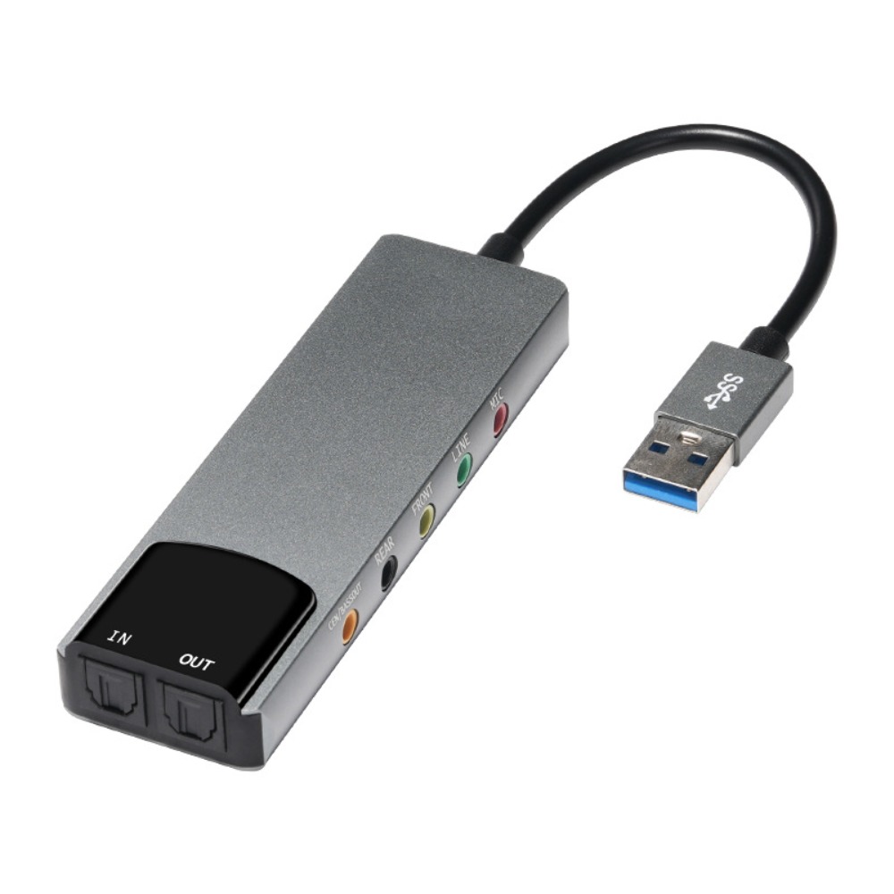 New USB Sound Card 7.1 5.1 Cha - огляд і ціна Gaming Console Pc