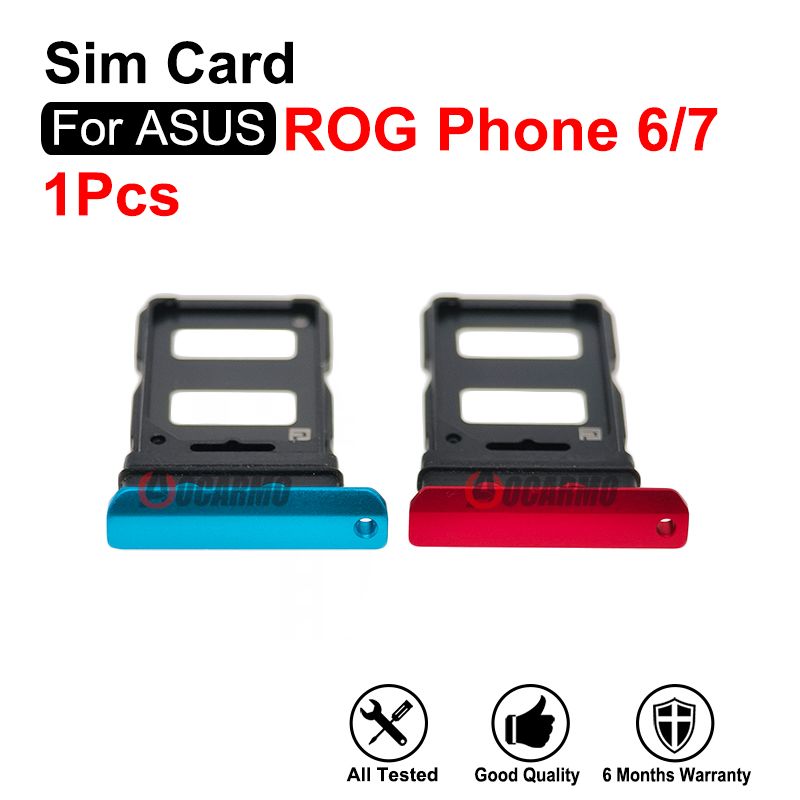 Blue Red Sim Tray For ASUS ROG - огляд і ціна Gaming Console Rog