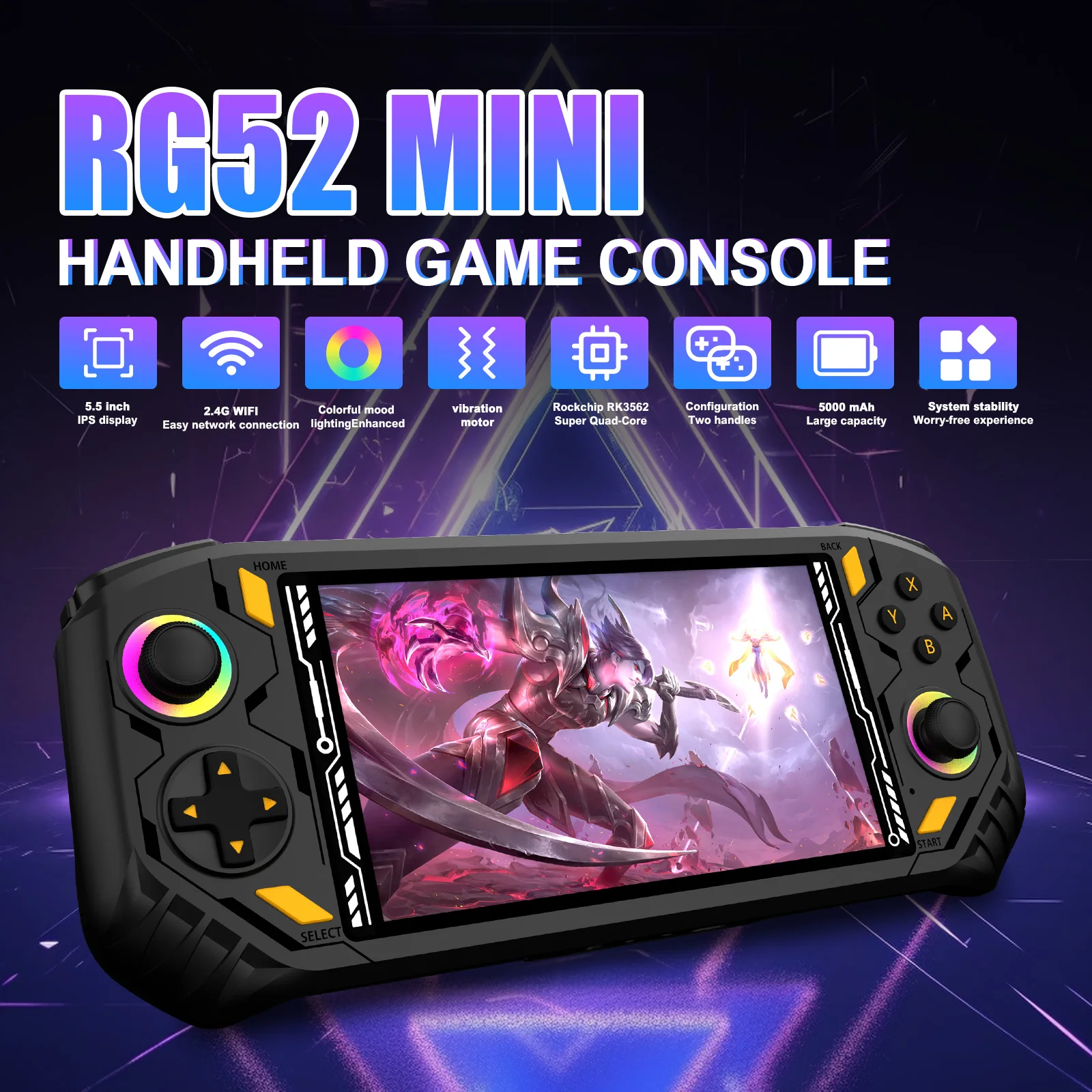 AISLPC RG52 MINI Handheld Game - огляд і ціна Zotac Gaming Console