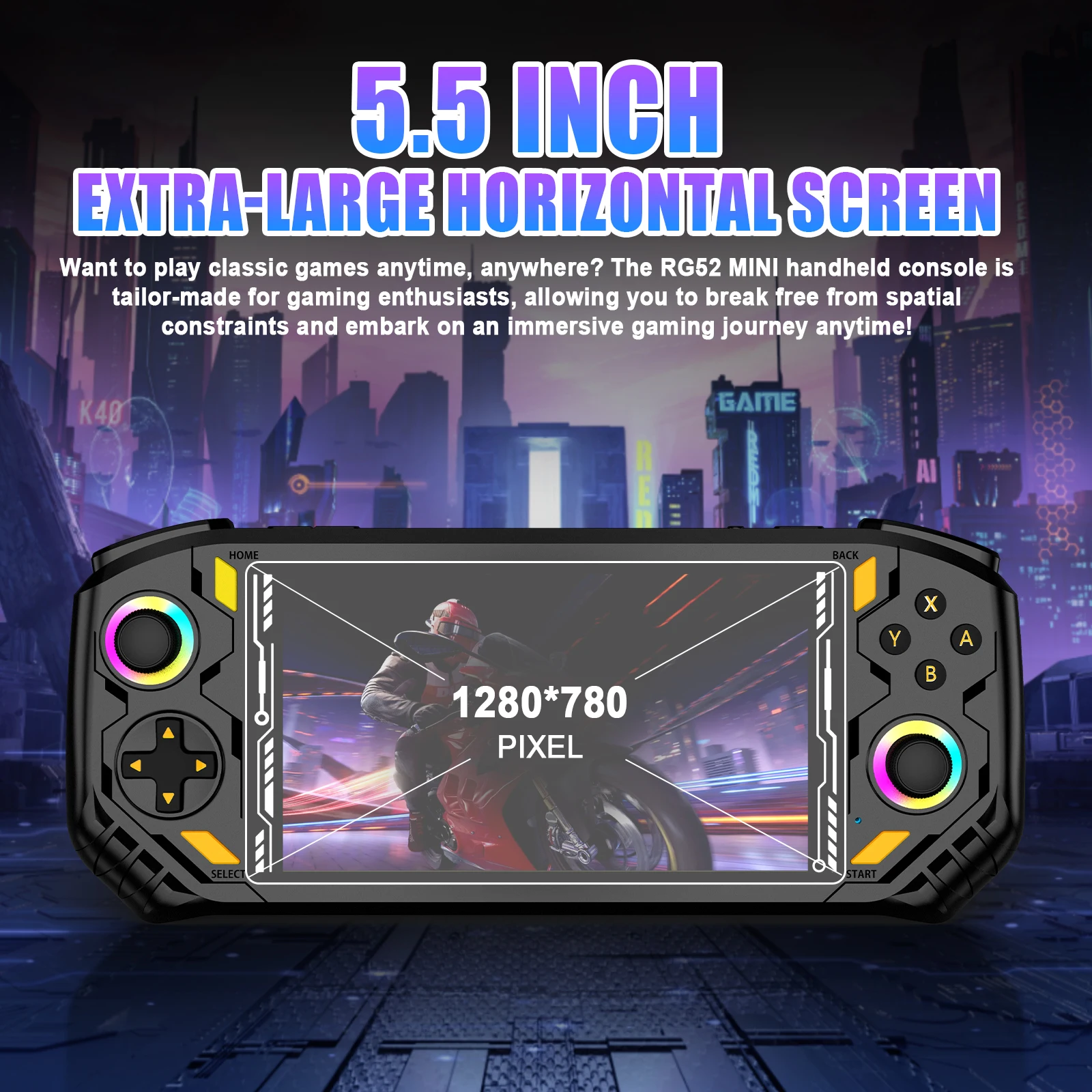 AISLPC RG52 MINI Handheld Game - огляд і ціна Zotac Gaming Console