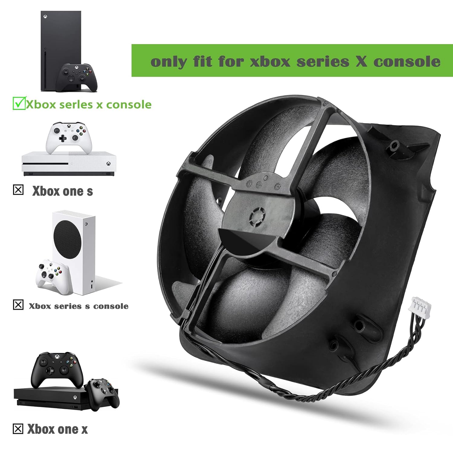 Replacement of Internal Coolin - огляд і ціна Gaming Console Xbox Series S
