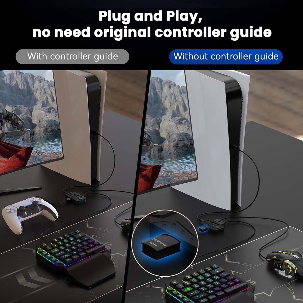 for PS5 Gaming Keyboard Mouse  - огляд і ціна Gaming Console Controller