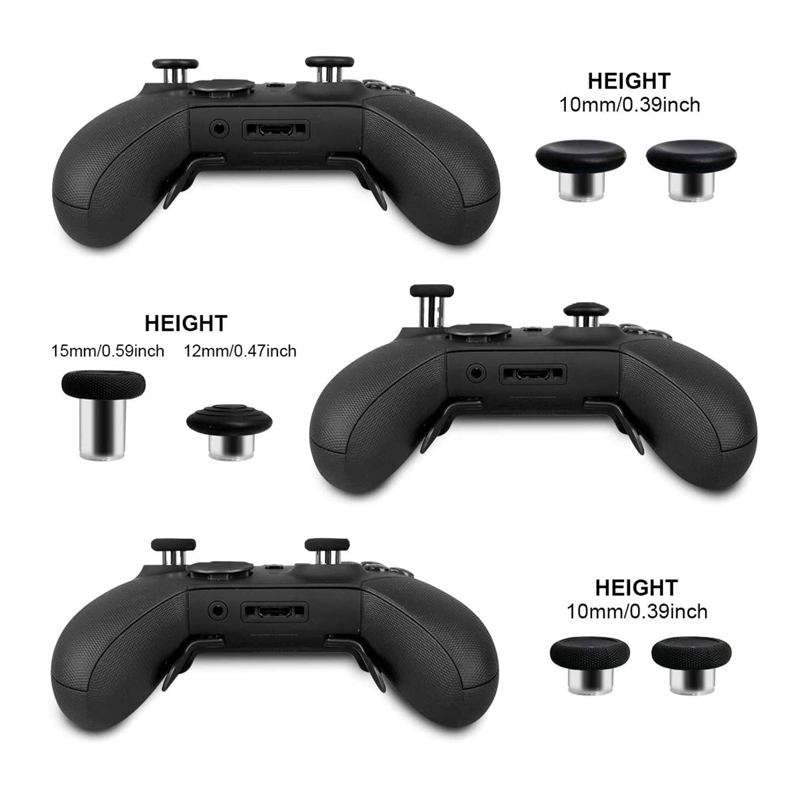 Metal Replacement Joysticks Gr - огляд і ціна Microsoft Controller Elite Series 2