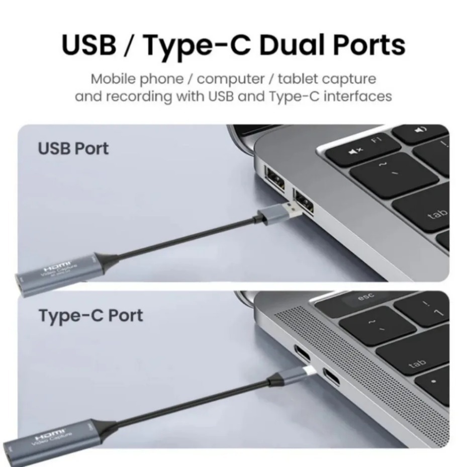 USB-C 2.0/3.0 HDMI Video Captu - огляд і ціна Gaming Console Pc
