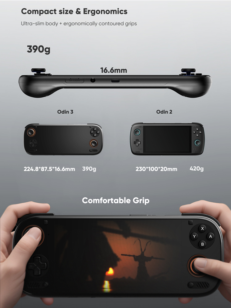 AYN Odin 3 Android Handheld 6' - огляд і ціна Zotac Gaming Console