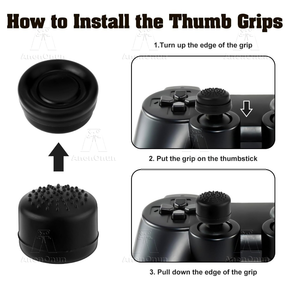 8PCS Thumb Grip Caps Controlle - огляд і ціна Gaming Console Pc