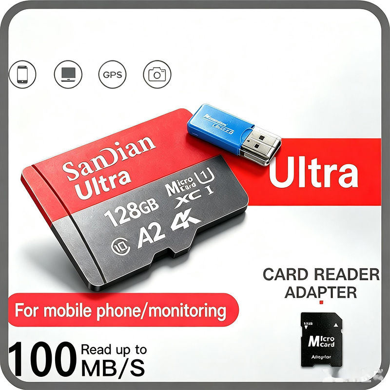 Micro TF SD Card SD Cards Memo - огляд і ціна Gaming Console Phone