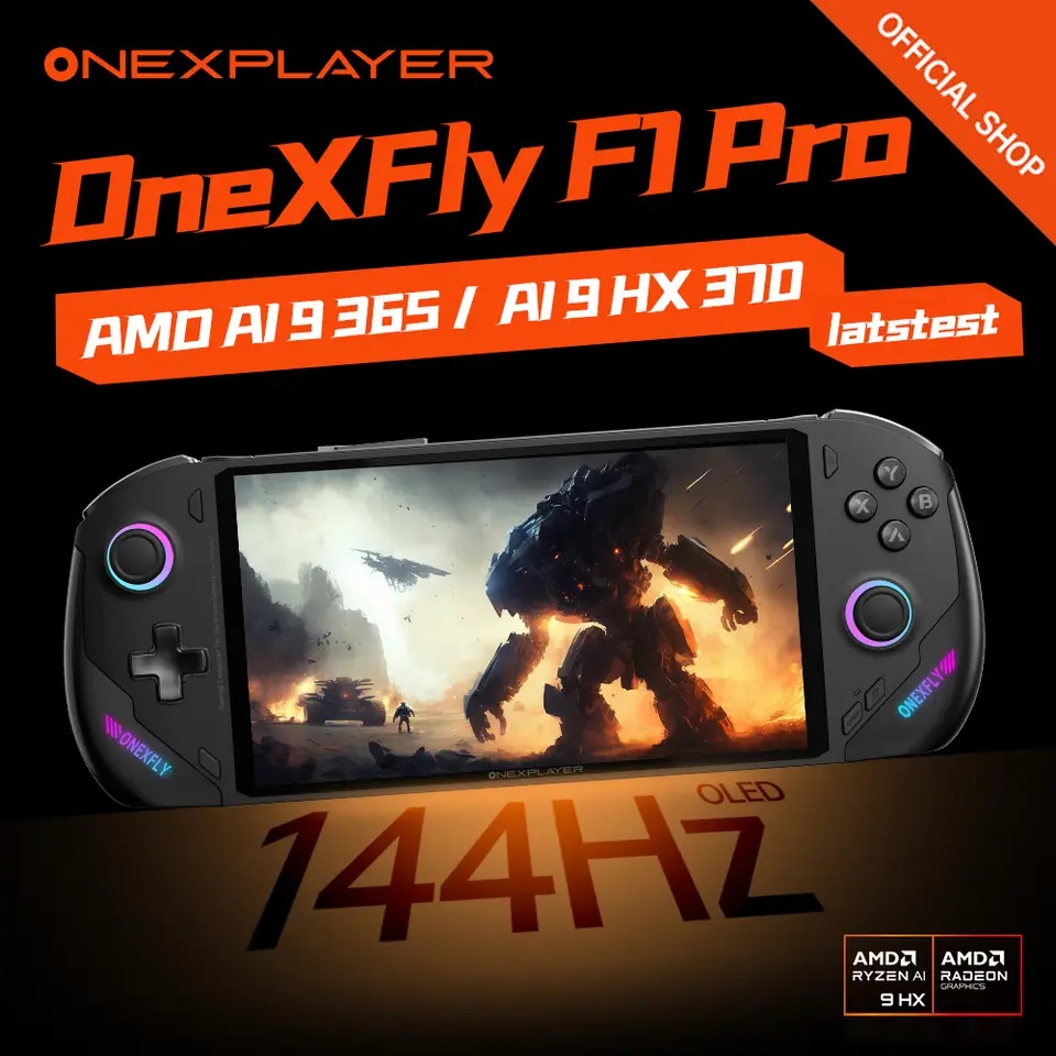 OneXFly F1 Pro AI 9 HX 370 Por - огляд і ціна Zotac Gaming Console